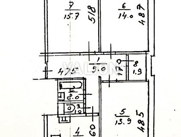 Продажа трехкомнатной квартиры 67,2 м² в Днепровском районе Киева, ул. Березняковская, 30
