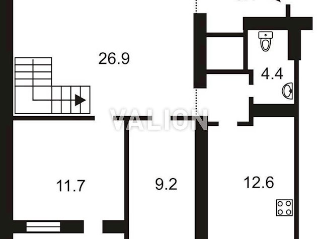 Продаж 6 кімнатної квартири, 2 рівні, ул.Гоголевская 27, історичний центр