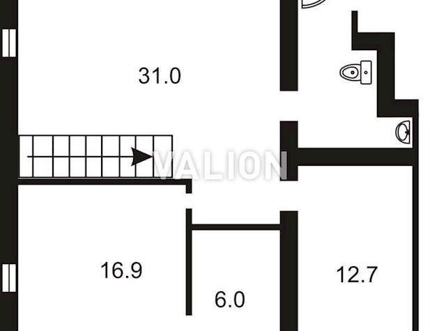 Продаж 6 кімнатної квартири, 2 рівні, ул.Гоголевская 27, історичний центр